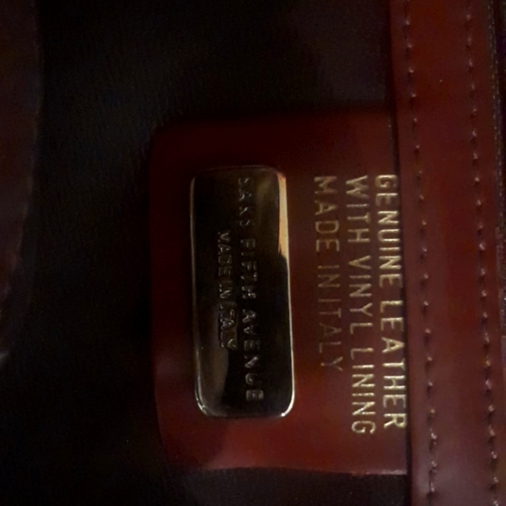 woman's clutch leather purse - Picture 3 of 8